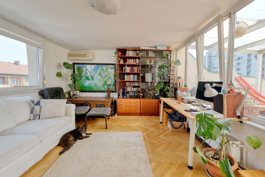 Svetlo stanovanje v centru s teraso